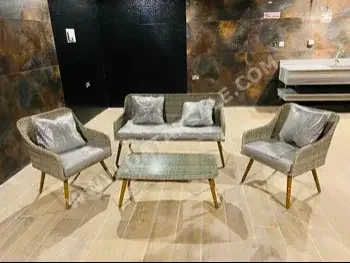 Patio Furniture - Gray - Patio Set -Number Of Seats 4