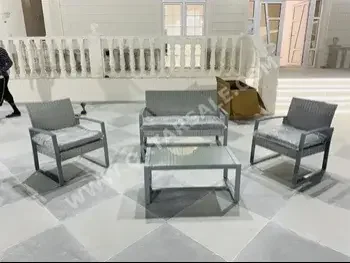 Patio Furniture - Gray - Patio Table -Number Of Seats 4