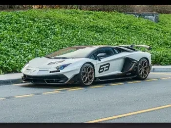 Lamborghini  Aventador  SVJ  2020  Automatic  1,000 Km  12 Cylinder  Rear Wheel Drive (RWD)  Coupe / Sport  White