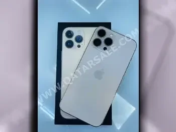 ابل  - ايفون 13  - برو ماكس  - ذهبي  - 256 جيجابايت