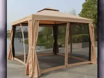 Camping Tent 5 Person  Brown  China  400 CM  Waterproof