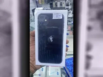 ابل  - ايفون 11  - أسود  - 128 جيجابايت  - تحت الضمان