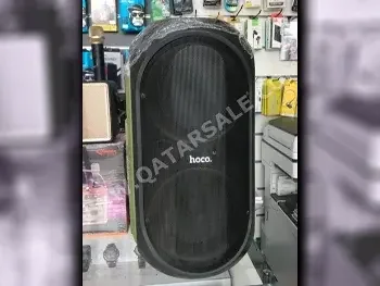 مكبرات صوت 1+1  أسود \  هوكو  بلوتوث  يرتبط باكثر من جهاز  يشمل جهاز التحكم عن بعد  ضمان