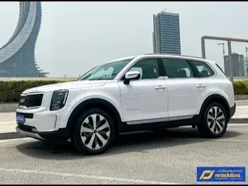 Kia  Telluride  6 Cylinder  SUV 4x4  White  2022