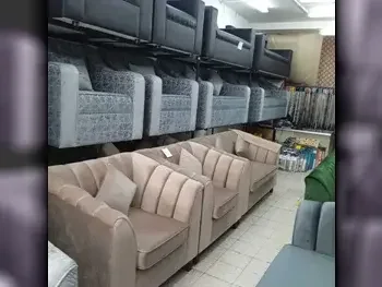 Sofas, Couches & Chairs - Velvet  - Brown