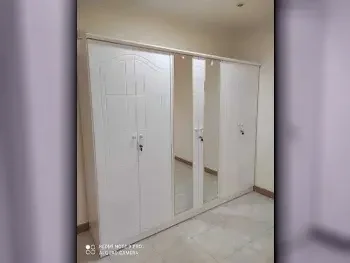 خزائن ودواليب الملابس والزينة - دوحة فيرنيتشر  - خزائن  - أبيض