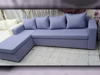 Sofas, Couches & Chairs L shape  - Cotton / Cotton Blend  - Gray