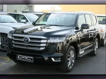 تويوتا  لاند كروزر  جي اكس ار توين توربو  2024  اوتوماتيك  0 كم  6 سلندر  دفع رباعي  اس يو في  أسود  تحت الضمان