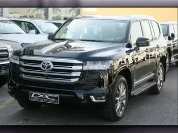تويوتا  لاند كروزر  جي اكس ار توين توربو  2024  اوتوماتيك  0 كم  6 سلندر  دفع رباعي  اس يو في  أسود  تحت الضمان