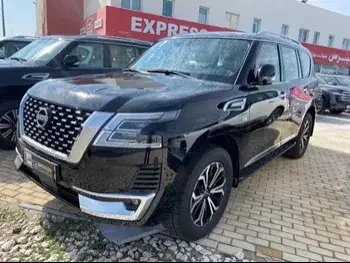 Nissan  Patrol  Titanium  2023  Automatic  0 Km  8 Cylinder  Four Wheel Drive (4WD)  SUV  Black  With Warranty