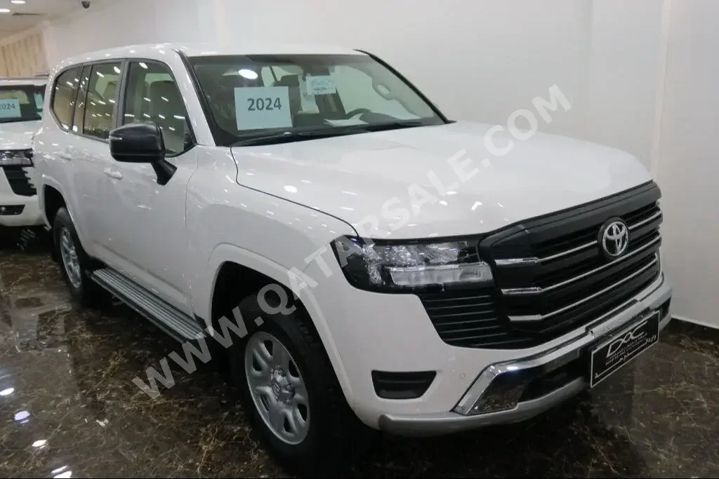 Toyota  Land Cruiser  GX  2024  Automatic  0 Km  6 Cylinder  Four Wheel Drive (4WD)  SUV  White  With Warranty