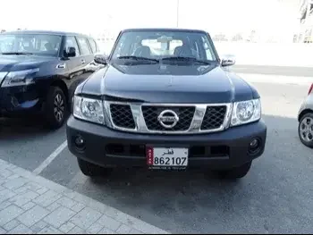 Nissan  Patrol  GL  2023  Manual  0 Km  6 Cylinder  All Wheel Drive (AWD)  SUV  Black  With Warranty