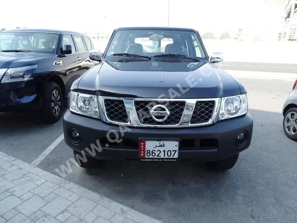 نيسان  باترول  جي ال  2023  عادي  0 كم  6 سلندر  دفع كلي مستمر  اس يو في  أسود  تحت الضمان