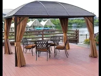 Camping Tent 4 Person  Brown