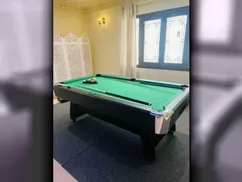 Black and Green  Billiard Table