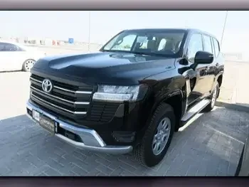 Toyota  Land Cruiser  GX  2024  Automatic  4,000 Km  6 Cylinder  Four Wheel Drive (4WD)  SUV  Black  With Warranty