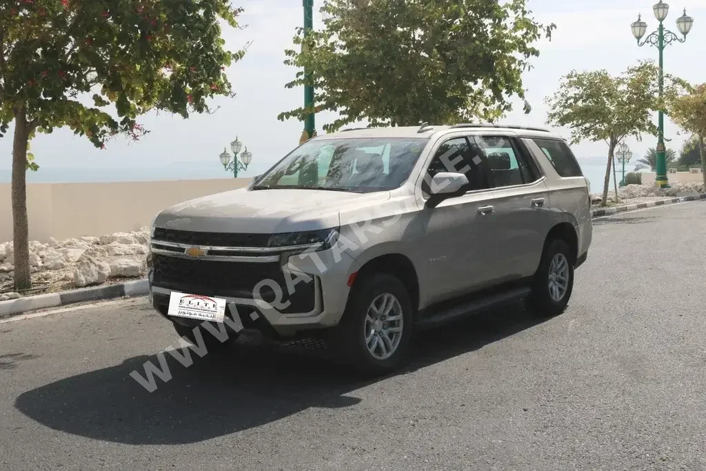 Chevrolet  Tahoe  LT  2023  Automatic  4,000 Km  8 Cylinder  Four Wheel Drive (4WD)  SUV  Beige  With Warranty