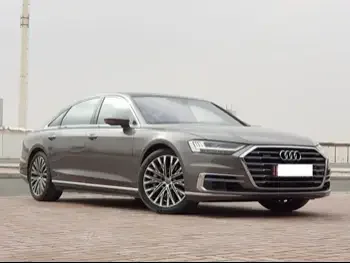 Audi  A8  L  2019  Automatic  65,000 Km  8 Cylinder  All Wheel Drive (AWD)  Sedan  Brown