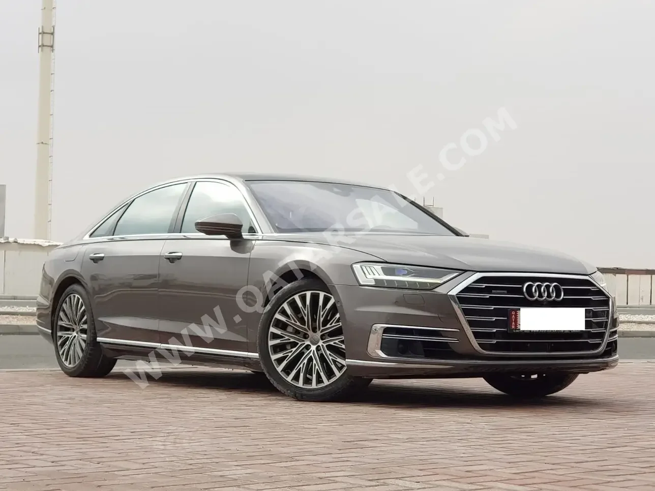Audi  A8  L  2019  Automatic  65,000 Km  8 Cylinder  All Wheel Drive (AWD)  Sedan  Brown
