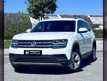 Volkswagen  Teramont  2019  Automatic  51,300 Km  6 Cylinder  Four Wheel Drive (4WD)  SUV  White  With Warranty