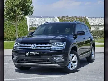 Volkswagen  Teramont  Comfortline  2019  Automatic  47,792 Km  6 Cylinder  Four Wheel Drive (4WD)  SUV  Black  With Warranty