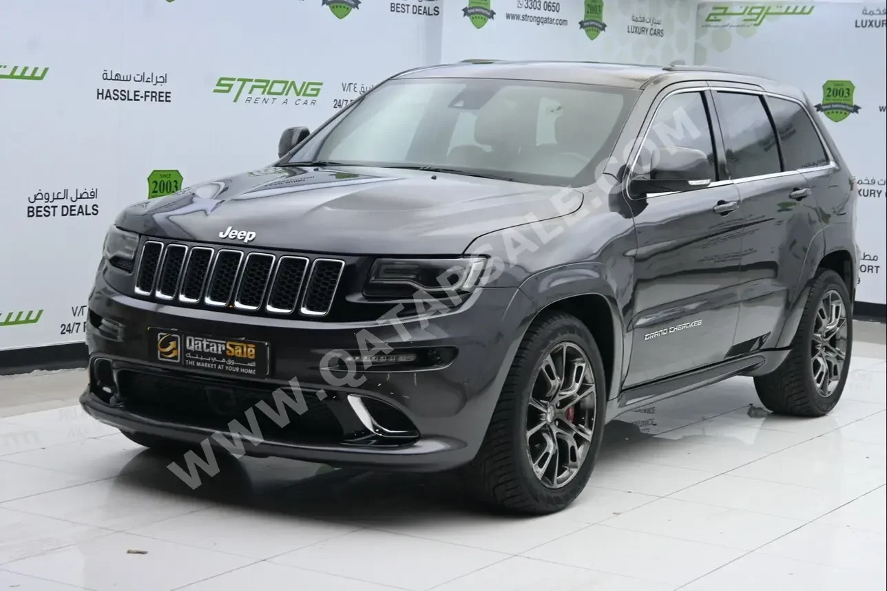Jeep  Grand Cherokee  SRT  2015  Automatic  63,000 Km  8 Cylinder  Four Wheel Drive (4WD)  SUV  Gray