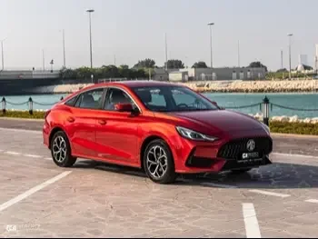 ام جي  جي تي  4 سلندر  سيدان  أحمر  2024