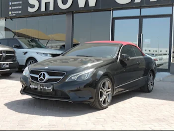 Mercedes-Benz  E-Class  200  2014  Automatic  111,000 Km  4 Cylinder  Rear Wheel Drive (RWD)  Convertible  Black