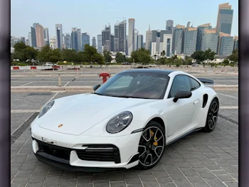 Porsche  911  Turbo S  2021  Automatic  42,000 Km  6 Cylinder  Rear Wheel Drive (RWD)  Coupe / Sport  White  With Warranty