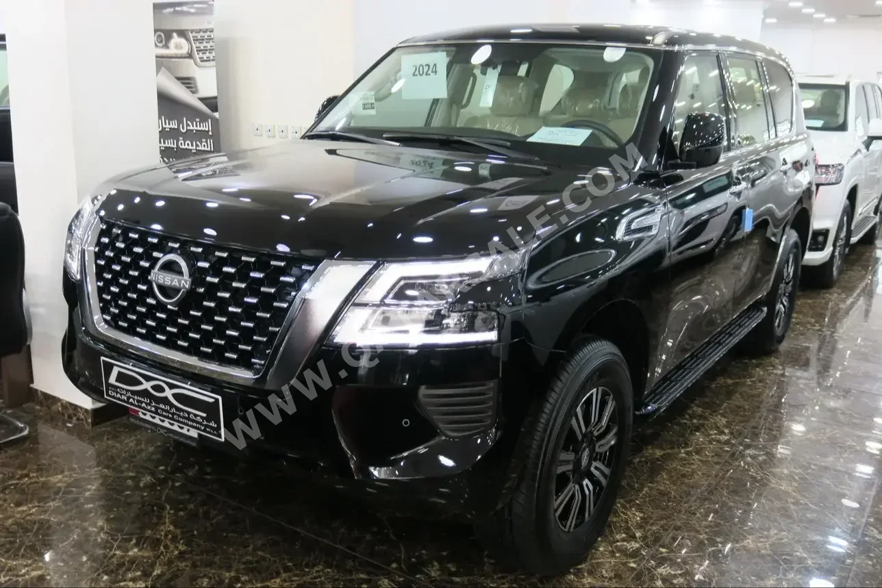 Nissan  Patrol  XE  2024  Automatic  0 Km  6 Cylinder  Four Wheel Drive (4WD)  SUV  Black  With Warranty