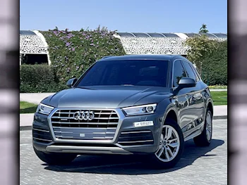 اودي  كيو 5  45 TFSI Quattro  2018  اوتوماتيك  81,664 كم  4 سلندر  دفع خلفي  اس يو في  رمادي