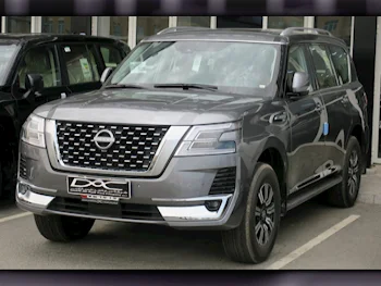 Nissan  Patrol  Titanium  2024  Automatic  0 Km  6 Cylinder  Four Wheel Drive (4WD)  SUV  Gray  With Warranty
