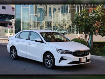 Geely  Emgrand  3 Cylinder  Sedan  White  2024