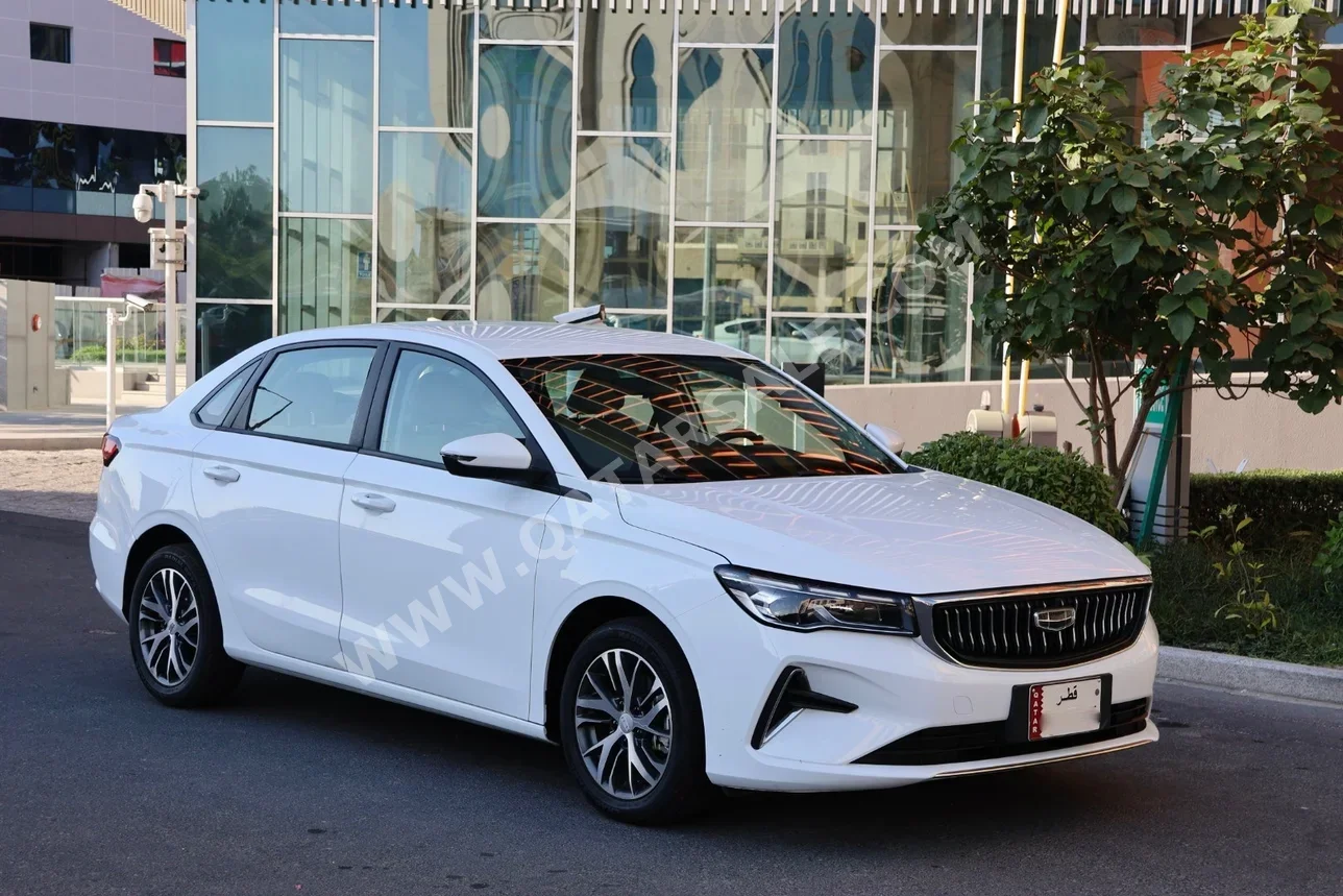 Geely  Emgrand  3 Cylinder  Sedan  White  2024