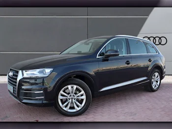 اودي  كيو 7  40 تي اف اس اي  2017  اوتوماتيك  85,000 كم  4 سلندر  دفع كلي مستمر  اس يو في  أزرق غامق