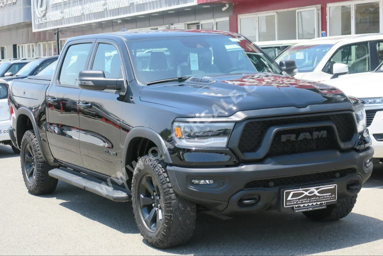 Dodge  Ram  Rebel  2024  Automatic  0 Km  8 Cylinder  Four Wheel Drive (4WD)  Pick Up  Black  With Warranty