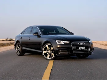 Audi  A4  2.0 T  2019  Automatic  92,000 Km  4 Cylinder  Front Wheel Drive (FWD)  Sedan  Black