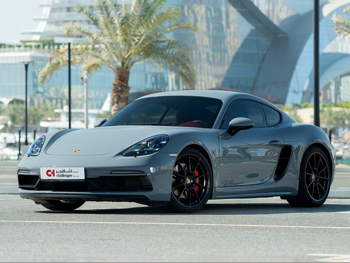 بورش  كايمان  6 سلندر  سبورت \ كوبيه  رمادي ميتالك  2023