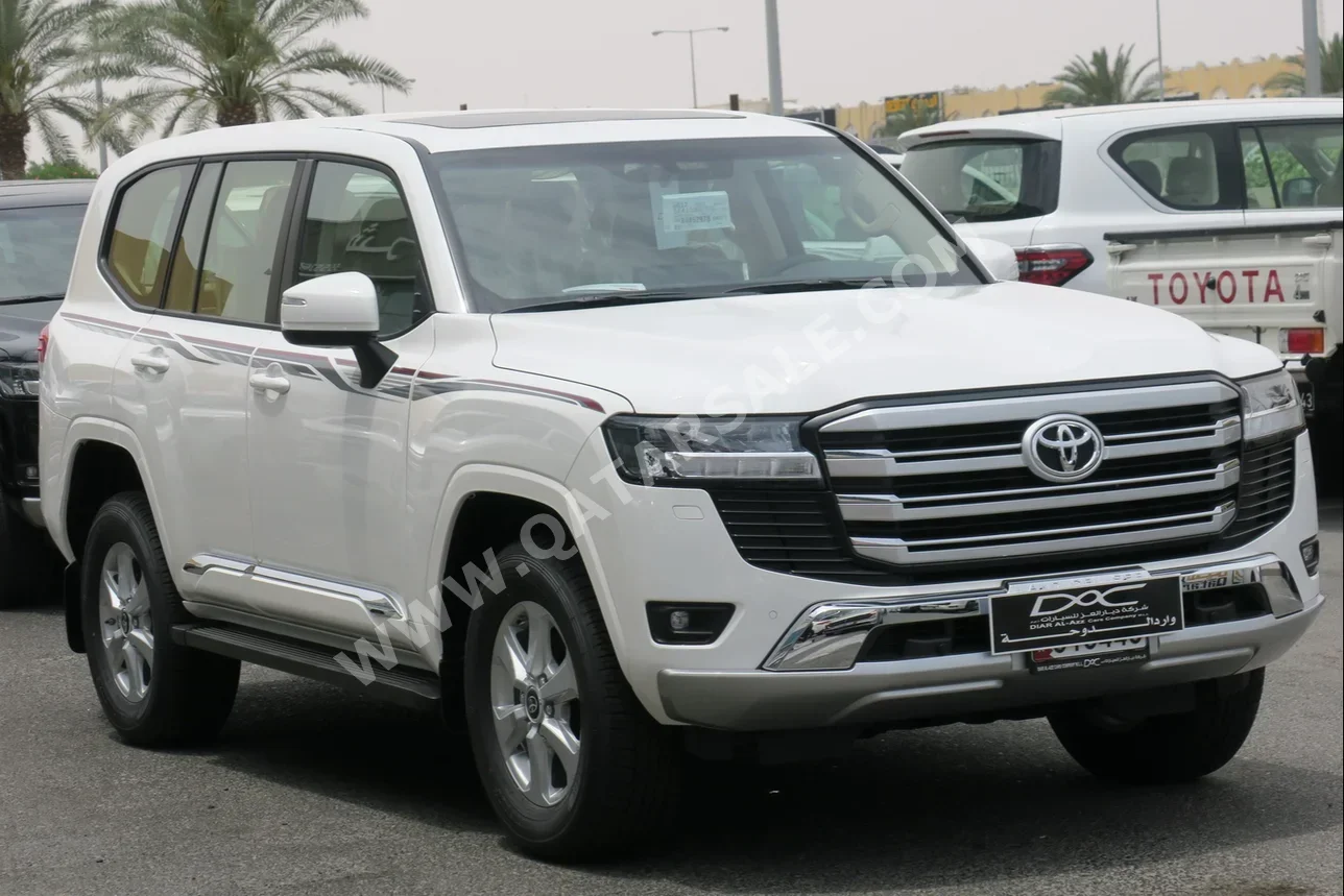 Toyota  Land Cruiser  GXR  2024  Automatic  0 Km  6 Cylinder  Four Wheel Drive (4WD)  SUV  White  With Warranty