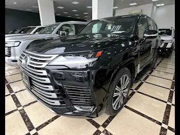  Lexus  LX  600 Luxury  2024  Automatic  0 Km  6 Cylinder  Four Wheel Drive (4WD)  SUV  Black  With Warranty