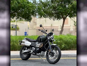 Triumph  Scrambler 1200 XC -  2023 - Color Matt Green -  Warranty