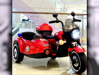 ألعاب الركوب الآلية  - 5-7 سنوات  - أحمر