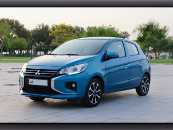 متسوبيشي  ميراج  3 سلندر  هاتش باك  ازرق  2022