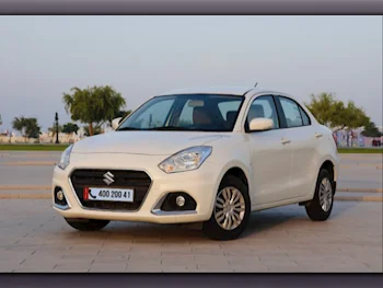 Suzuki  D zire  4 Cylinder  Sedan  White  2022