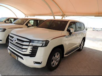 Toyota  Land Cruiser  GXR Twin Turbo  2023  Automatic  300 Km  6 Cylinder  Four Wheel Drive (4WD)  SUV  White  With Warranty