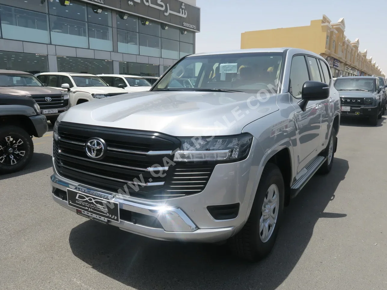 Toyota  Land Cruiser  GX  2024  Automatic  0 Km  6 Cylinder  Four Wheel Drive (4WD)  SUV  Silver  With Warranty