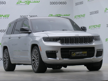 Jeep  Grand Cherokee  Summit  2022  Automatic  85,000 Km  6 Cylinder  Four Wheel Drive (4WD)  SUV  Silver  With Warranty