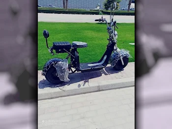 Scooters Electric Scooter  - Black