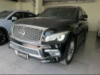 Infiniti  QX  80  2014  Automatic  231,000 Km  8 Cylinder  Four Wheel Drive (4WD)  SUV  Black
