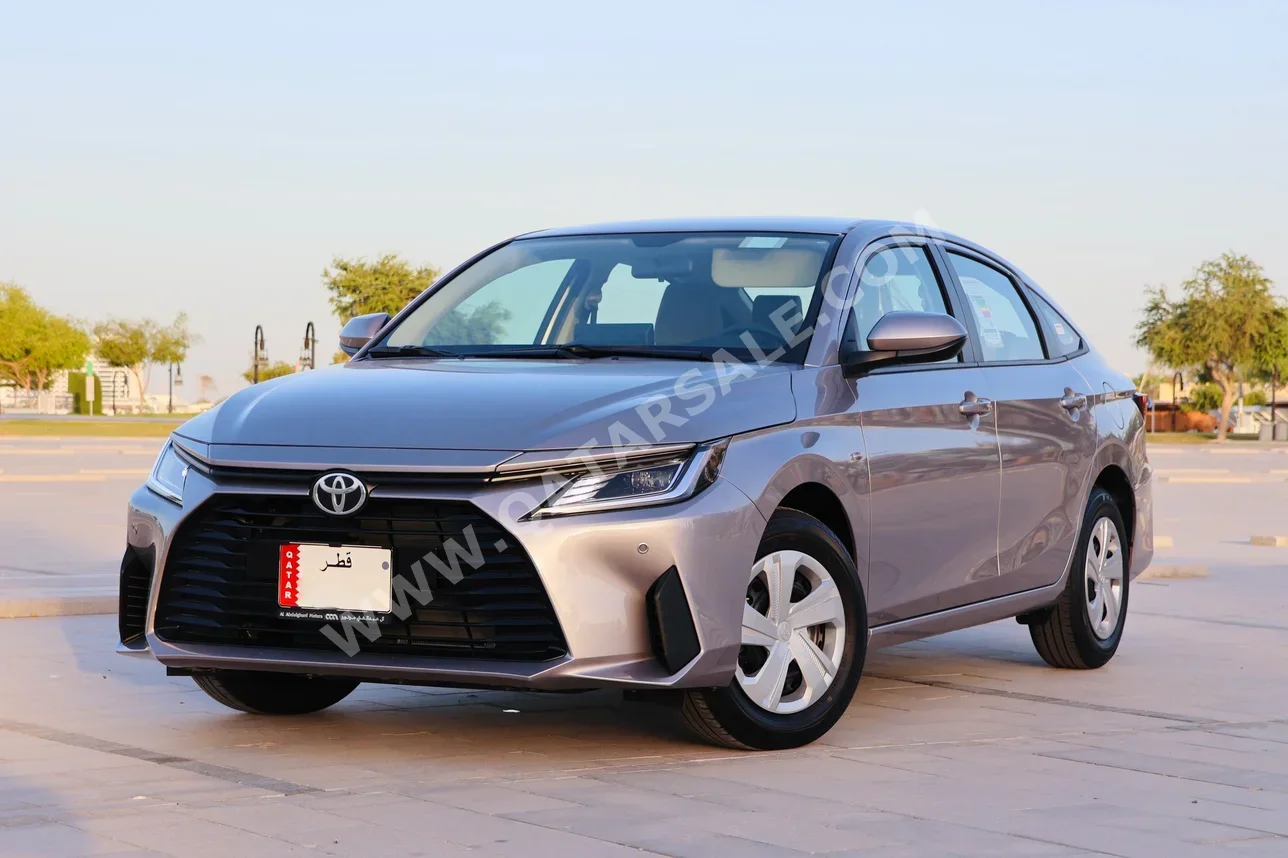 Toyota  Yaris  4 Cylinder  Sedan  Silver  2024